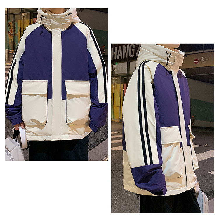 90%白鸭绒羽绒服男高品质新款外套男情侣加厚保暖宽松休闲服男装详情17