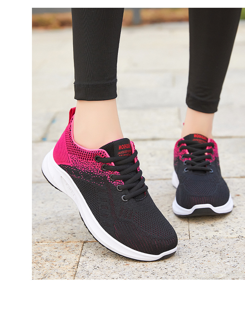 女鞋2024春秋季新款休闲运动鞋跨境工厂透气飞织学生鞋厂家批发详情11