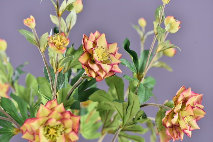 Dongli Flower Industry Factory directly sells artificial roses, ice mountain roses, home furnishings, hotels, shopping malls, wedding decorations, artificial flower bouquets, and high-end ornaments pic 39