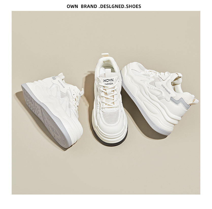 女鞋2024休闲运动老爹鞋子女士小白鞋透气女夏季凉鞋女详情35