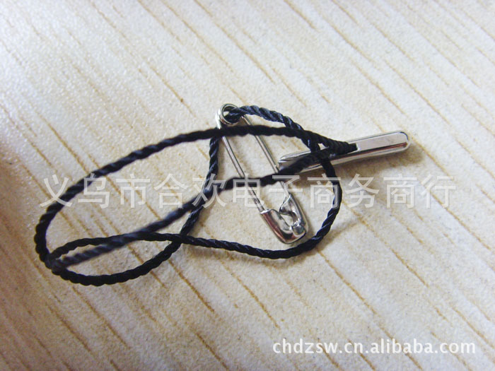 专业供应丙纶线材质铁别针线扣吊粒详情8