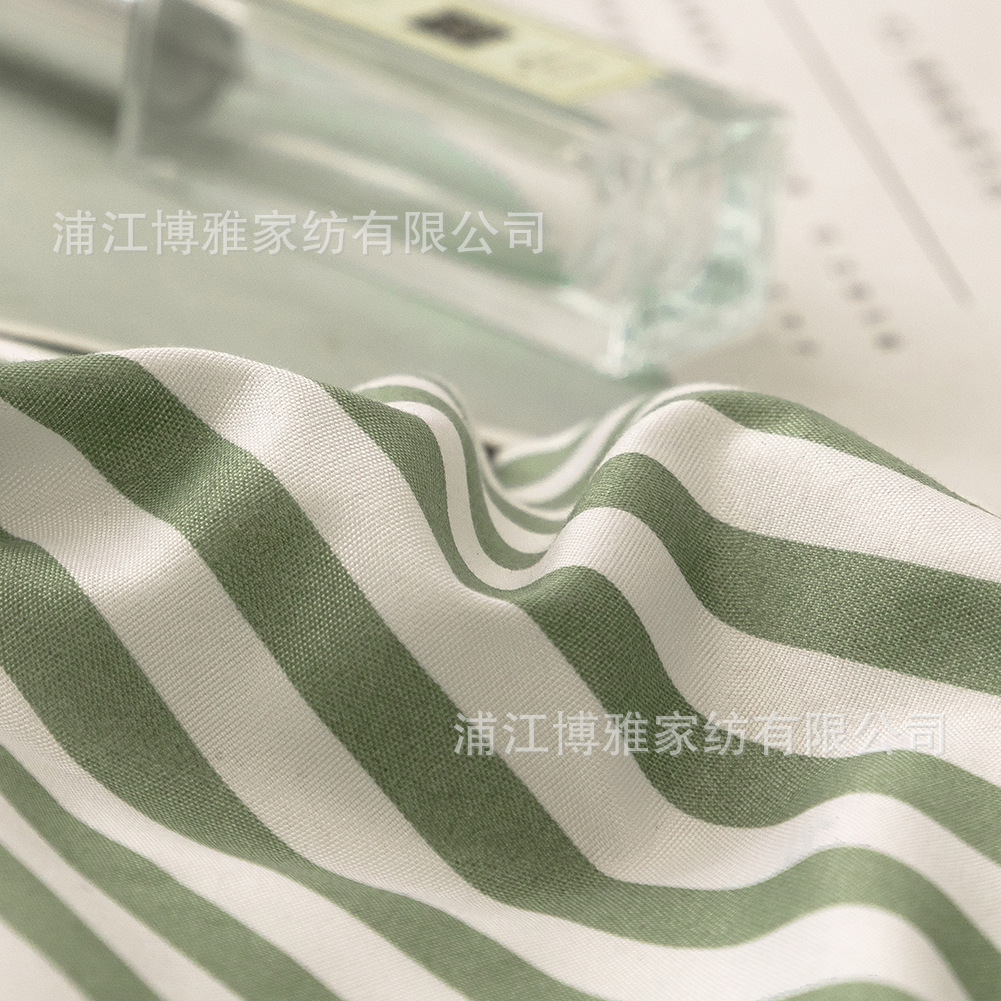 Cross-border supply Amazon best-selling bedding two-piece set, duvet cover, pillowcase, checkered and striped three-piece set manufacturer wholesale pic 15