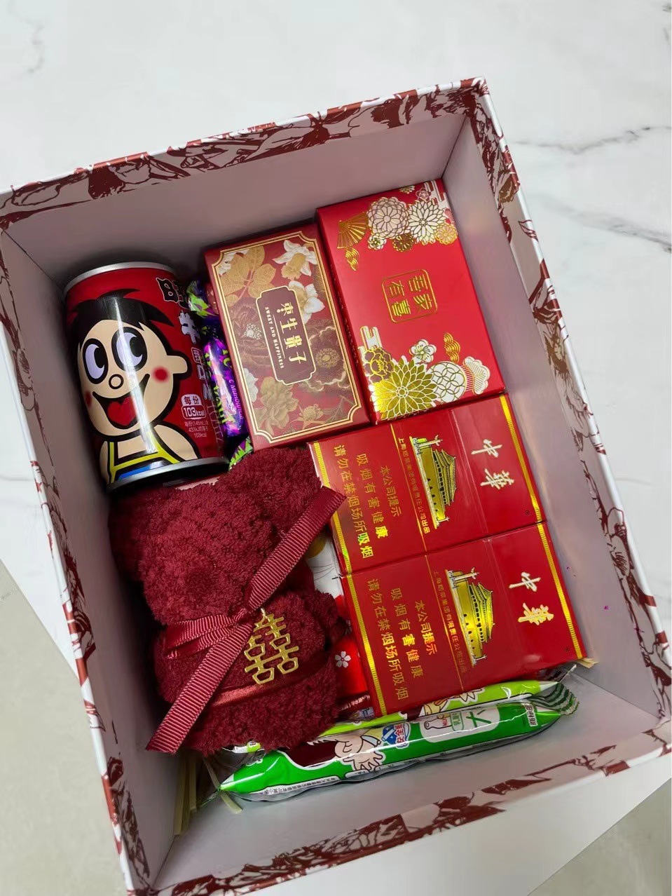 Wholesale hand-held souvenir gift boxes, wedding candy boxes, wedding Instagram Mid-Autumn Festival gift boxes, empty boxes, velvet gift boxes pic 9