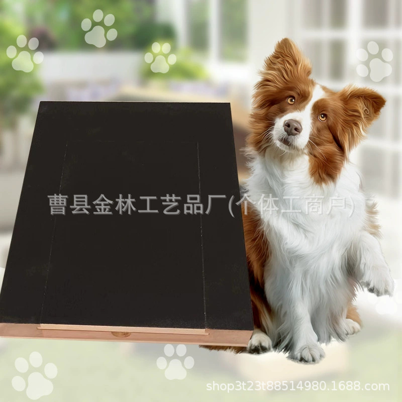 木质可抽拉狗抓板狗指甲刮板猫狗修理指甲锉板宠物用品玩具抓板砂详情7