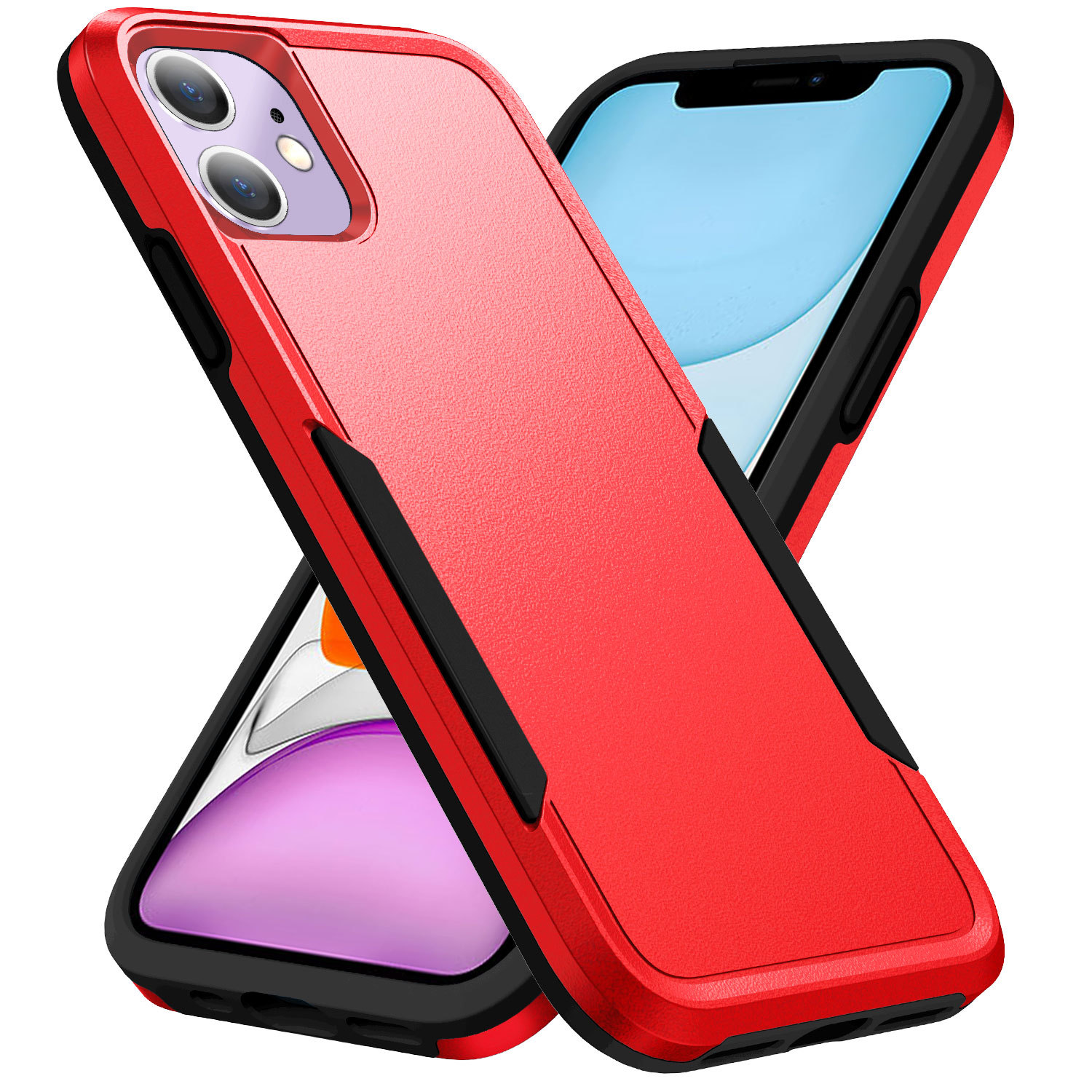 The new three-proof phone case for export is selling well. The Pioneer is suitable for Iphone11 and is sold directly from the source factory in stock pic 12