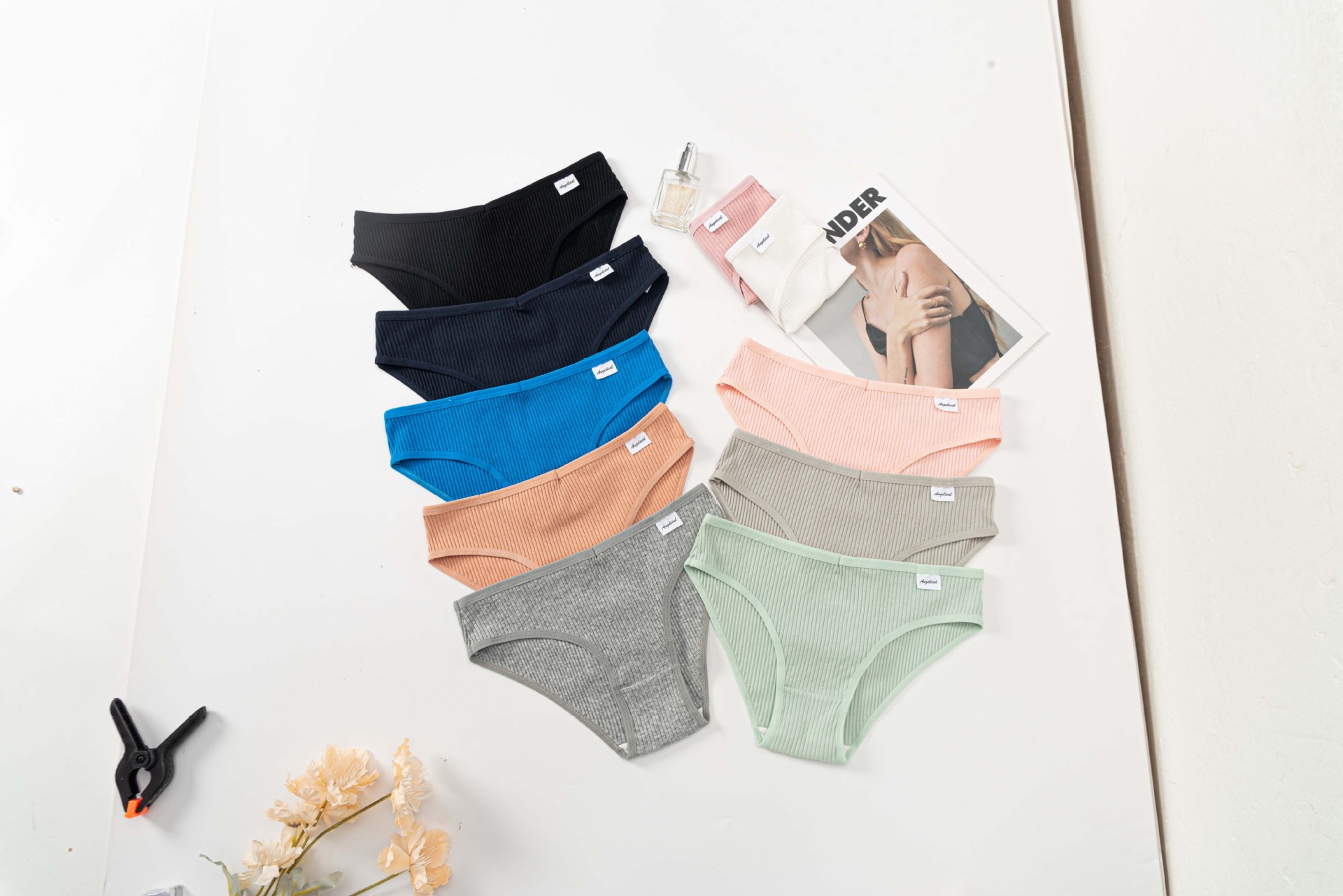 跨境欧美女士内裤中腰透气提臀女内裤高弹舒适女士三角裤批发直供详情18