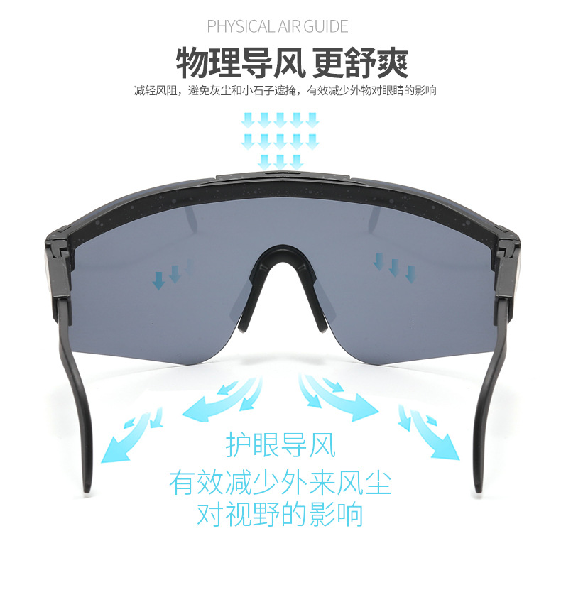 Wholesale of new cross-border outdoor sports sunglasses for women from Europe and America, anti-ultraviolet sunglasses for men pic 48