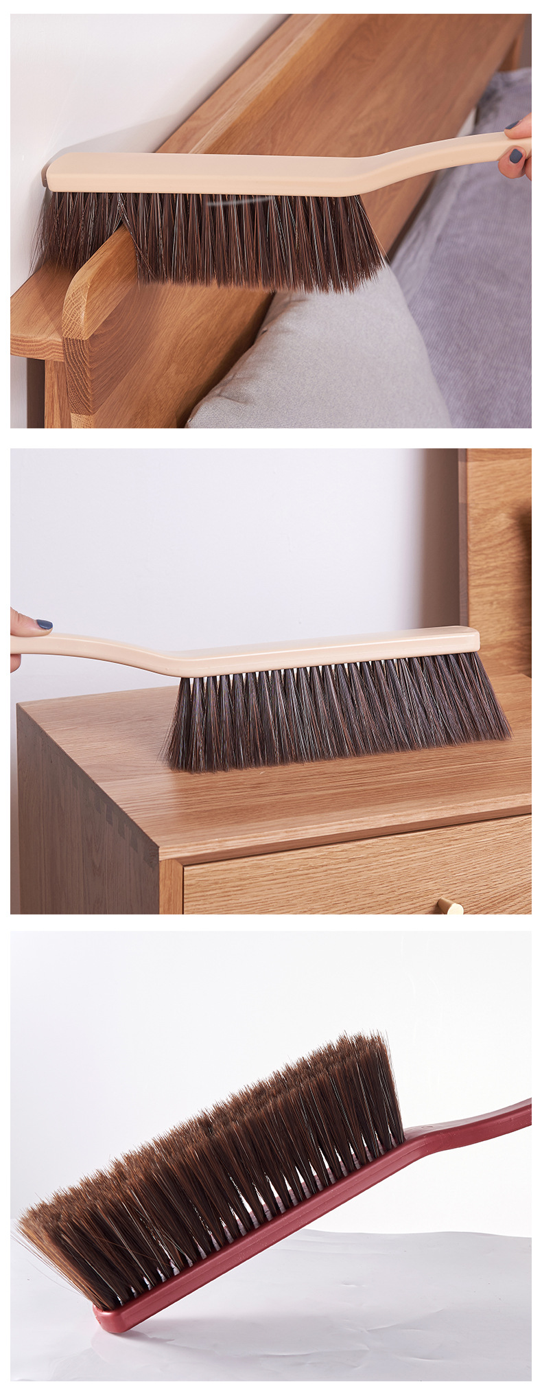G364 Bed brush Wonder, soft bristle brush, small broom, dust removal brush, bedroom, home, carpet, sofa cleaning, bed brush direct supply pic 12