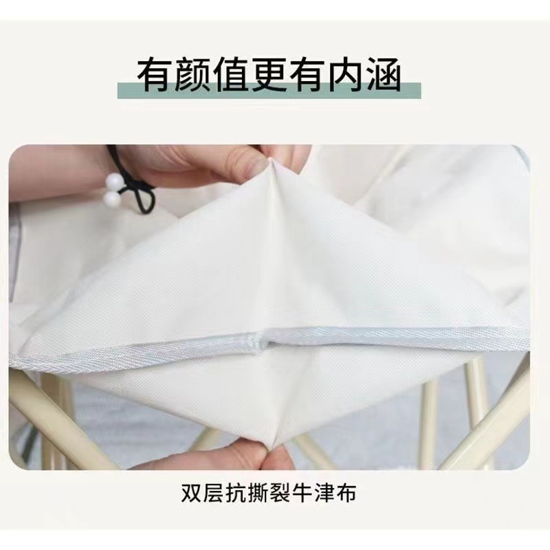 户外折叠椅露营野餐便携折叠椅靠背钓椅家用郊游多功能休闲写生椅详情3