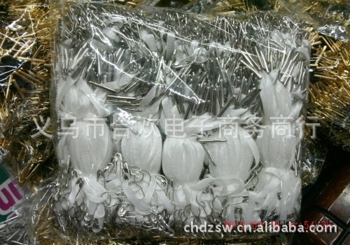 厂家直销红线铁别针线扣别针吊粒线扣黑色铜金扣详情7