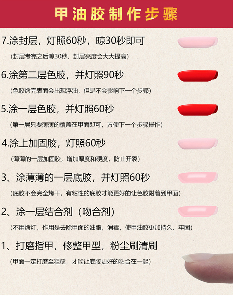 2022 New Style of Barbie Long-lasting Phototherapy Nail Polish Glue Set Manufacturer, Nail Polish glue, Special wholesale for nail salons pic 27