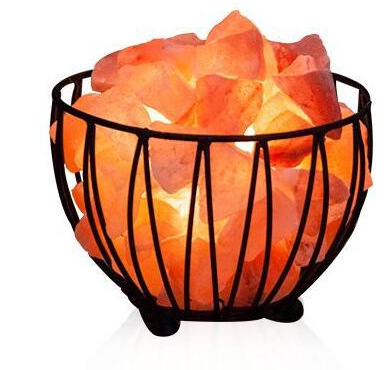 Factory direct supply of Himalaya crystal salt lamps, rock lamps, ironwork salt lamps. Various shapes are available and customizable table lamps and salt lamps pic 4