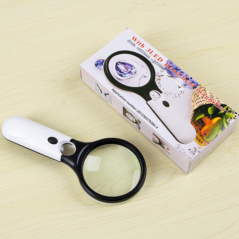 Factory direct sales of LED double-lens magnifying glass with light MG6902 pic 7