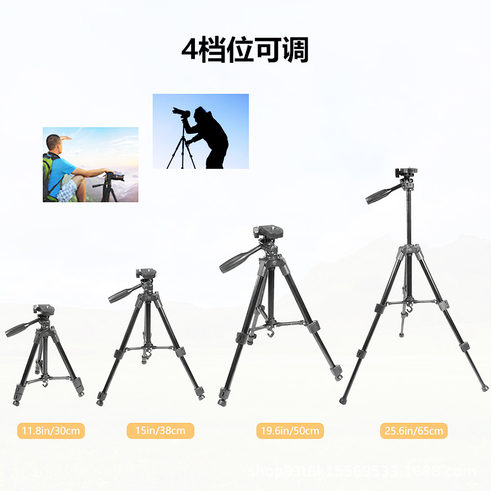 NeePho尼拍65CM厂家现货直销3160手机三脚架相机拍摄影支架铝合金详情2