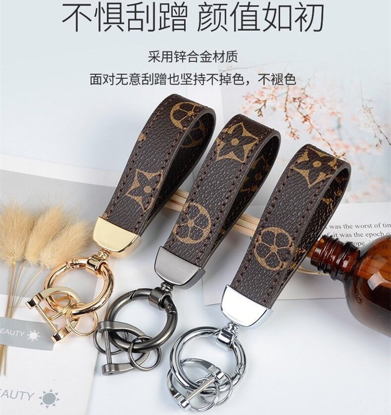 跨境亚马逊热销磨砂手腕钥匙扣皮革口红包PU卡包证件包手环钥匙圈详情8