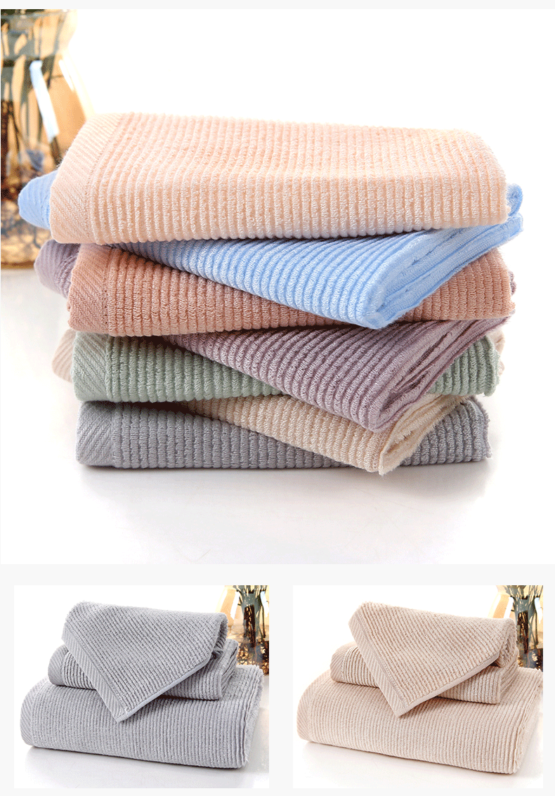 Bamboo fiber horizontal weave baby and toddler face towel, soft hand towel, comfortable home face towel, hand towel, customizable LOGO pic 12