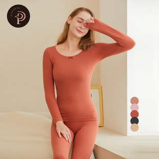 高腰羊毛裤女款秋裤 收腹保暖裤子发热德绒打底裤秋冬女一件代发详情3