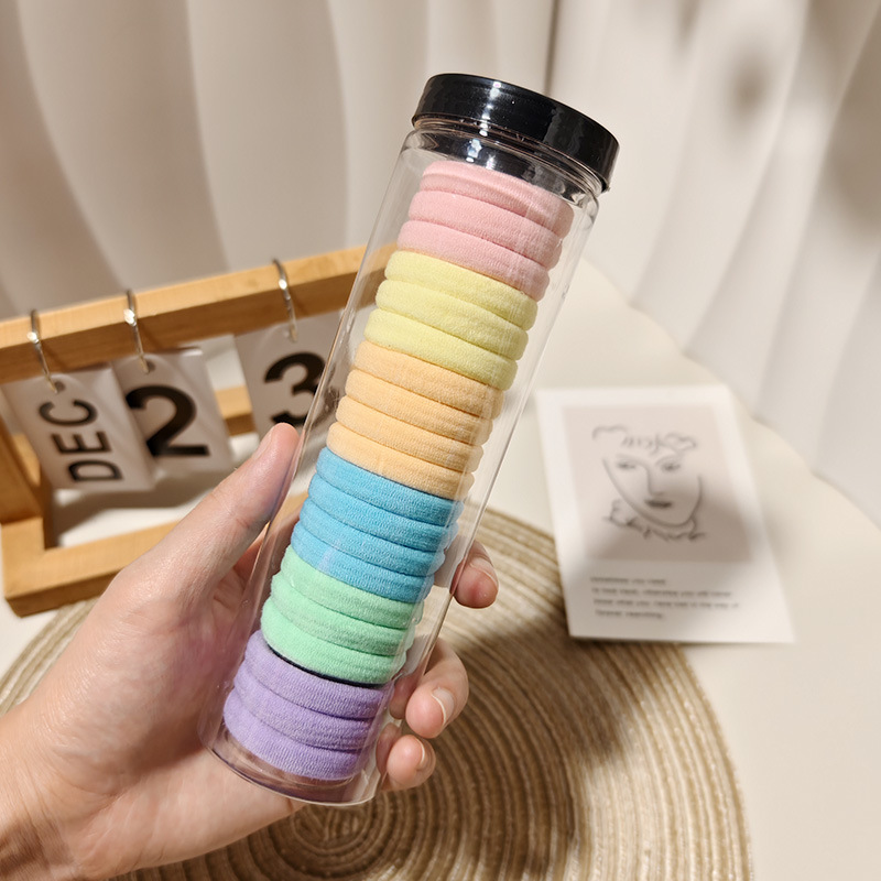 国潮系列绑头发成人发圈头绳2024年新款高级感橡皮筋女扎头高弹力发绳详情7