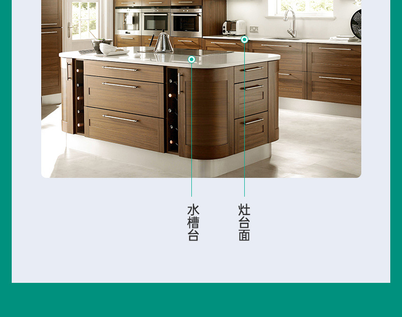 厨房台面保护膜大理石石英石灶台防油贴纸耐高温桌面家具贴膜透明详情13