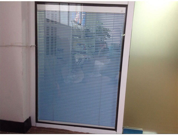 Factory direct sales of hollow partition glass, remote control central control blinds, study and office shading built-in blinds pic 14