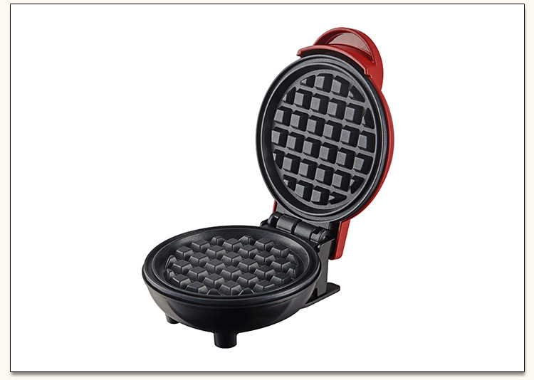 跨境供应智能自动多功能早餐机机械式半自动家用双面加热三明治机详情9