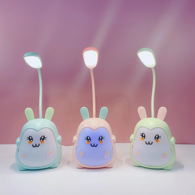 卡通USB企鹅台灯桌面学习台灯阅读灯床头灯学生礼品灯折叠LED台灯详情28