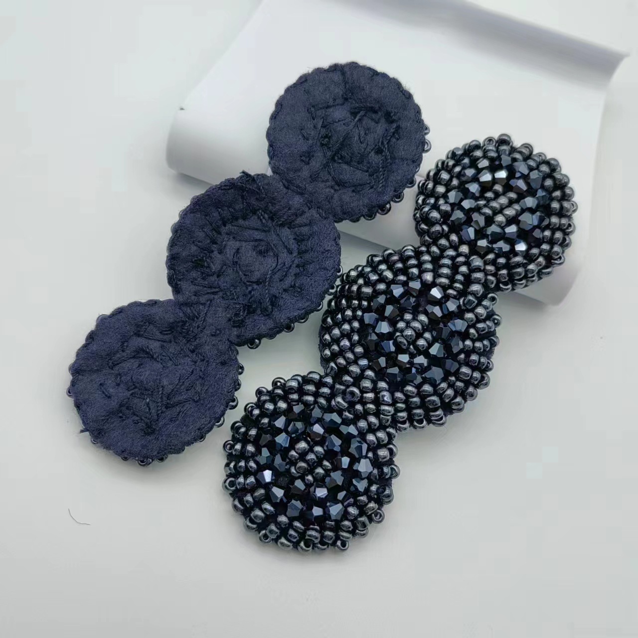 跨境手缝珠子鞋配件几何圆形民族风鞋帽diy配饰手工服装辅料现货详情4