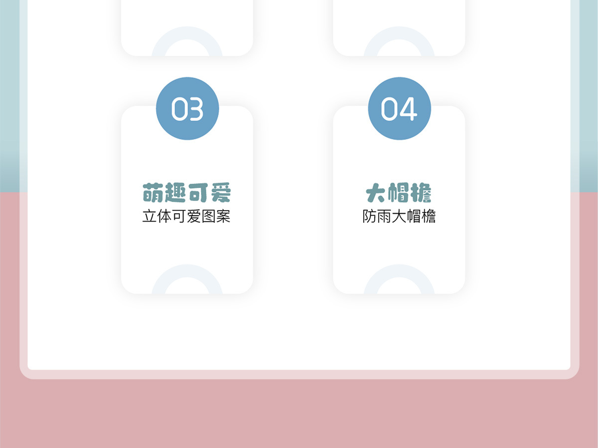 儿童雨衣女童男童宝宝雨衣女孩防雨服幼儿园雨披5小孩4岁小朋友详情4