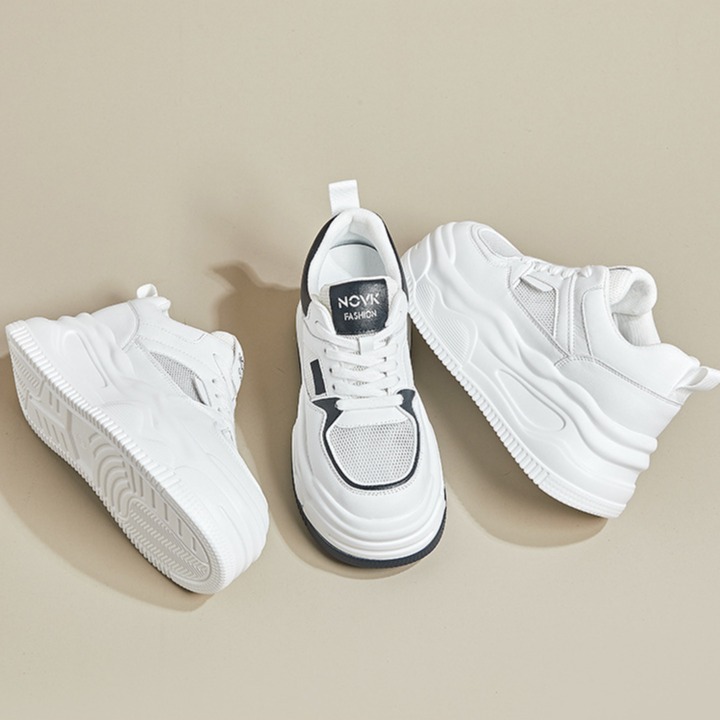 女鞋2024休闲运动老爹鞋子女士小白鞋透气女夏季凉鞋女详情8