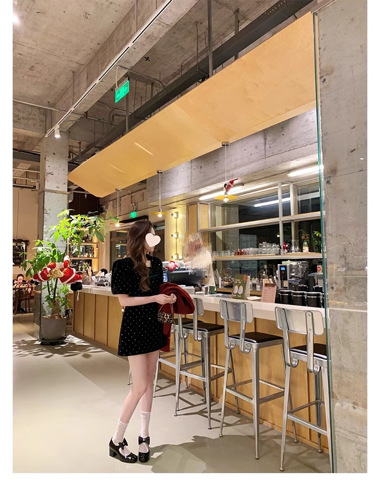 葡萄妈蝴蝶结玛丽珍鞋女法式高跟鞋真皮女鞋小香风粗跟制服皮鞋女详情47