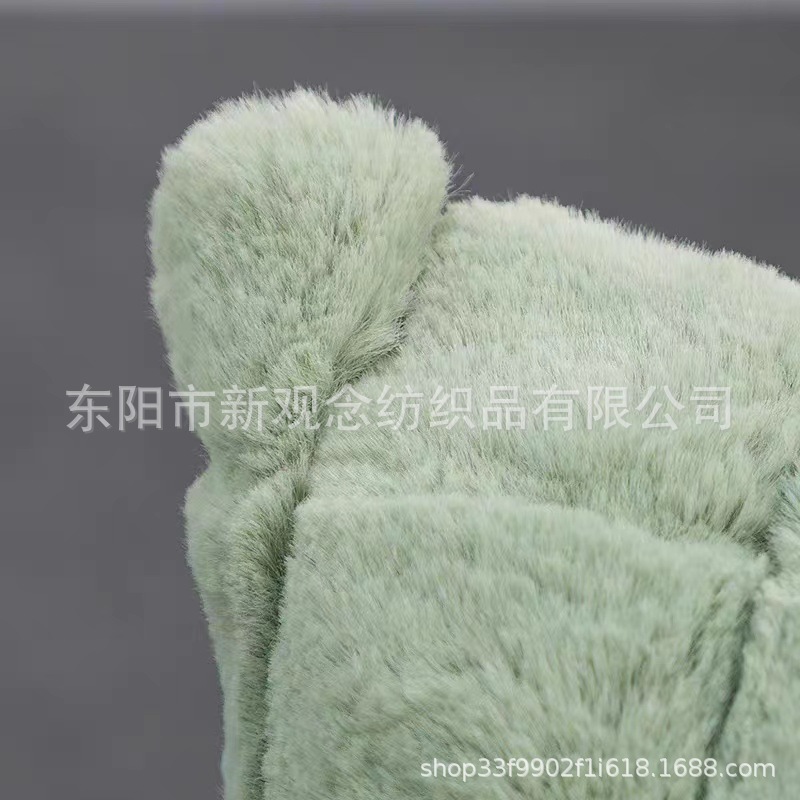 Winter InS-style plush cushion pink solid color pillowcase, ins plush cushion cover wholesale factory direct sales pic 14