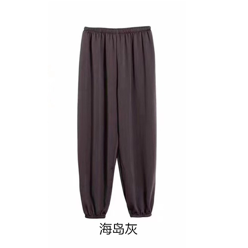 Internet-famous best-selling fairy cool pants, lantern summer versatile mosquito-proof pants, home air-conditioned pants pic 5