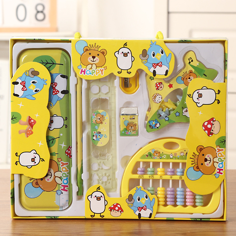 幼儿园毕业礼物文具套装礼盒小学生奖品创意学习用品卡通儿童礼品详情1