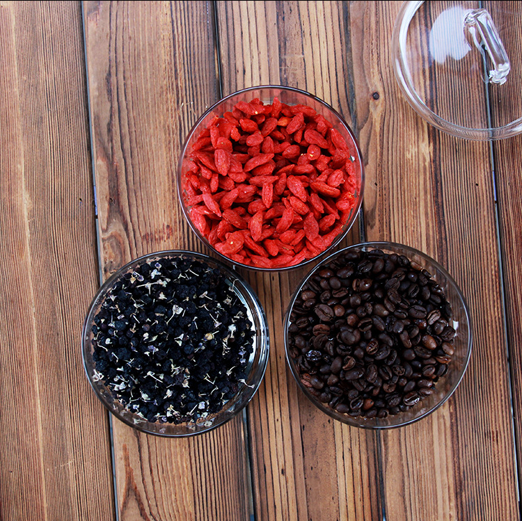 New glass bowl, fruit and vegetable salad bowl, home snack storage jar, multi-layer sealed storage jar, salad bowl pic 11