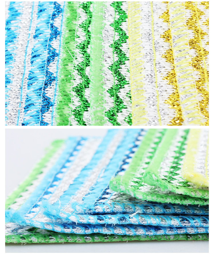 Bulk pot scrubbing cloth PET cleaning wire, a kitchen pot scrubbing and dishwashing wonder, double-sided usable, can replace steel wool balls pic 15