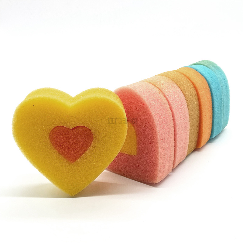We supply patterned bath sponges, foamed sponges and bath sponge products pic 4