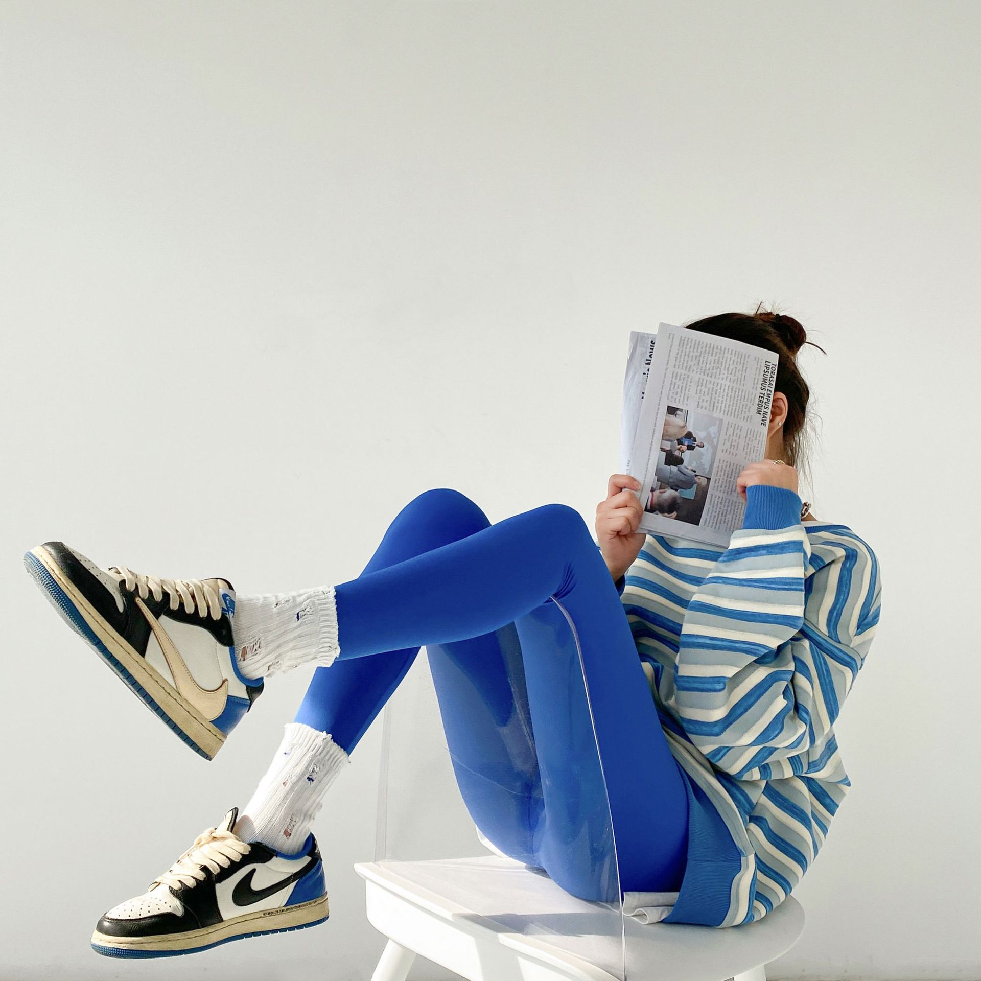 Wholesale of 2023 Spring and autumn tight-fitting high-waisted leggings, water-sparkling Barbie pants, a must-have for lifting buttocks, 9-inch pants, a one-piece replacement for women pic 56