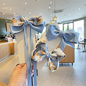 儿童发饰春夏款蝴蝶结发夹可爱公主头饰顶夹女童鸭嘴夹子 diy材料详情23