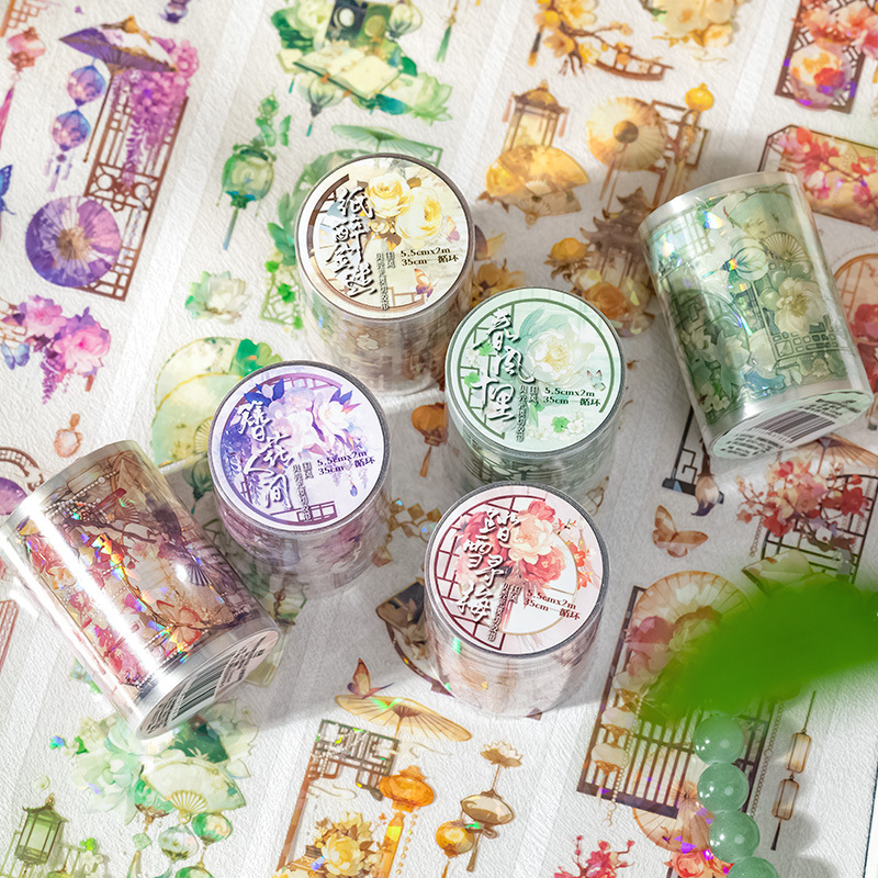 旧时确幸闪砂pet贴纸古早风零食饮料蛋糕手帐咕卡diy装饰素材贴画详情6