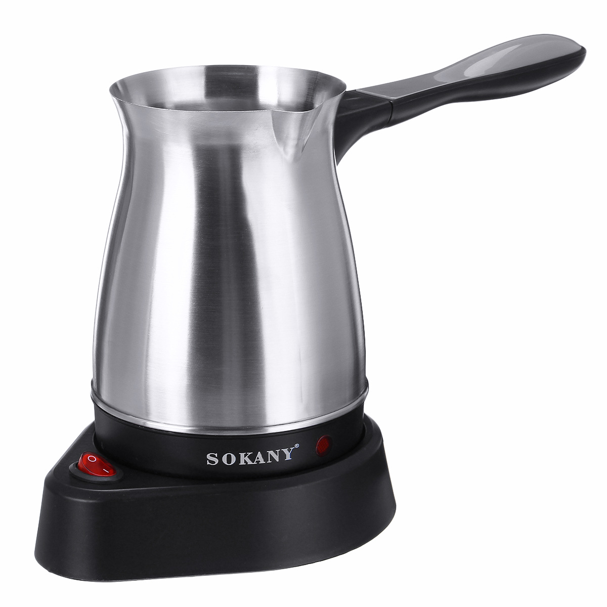 SOKANY214 Turkish coffee pot electric kettle for brewing yellow wine and hot milk tea, eco-friendly stainless steel coffee pot kettle pic 7