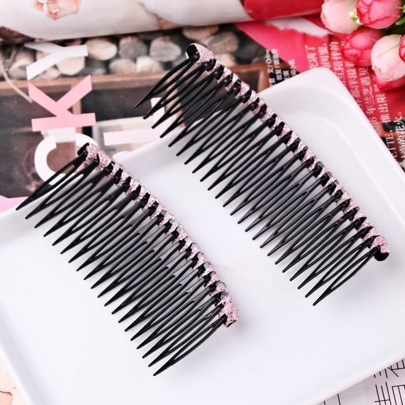 Crystal hair combs, bangs combs, upside-down hair clips, back of the head hair cliffhanger, Korean hair accessories, adult hair clips wholesale pic 15