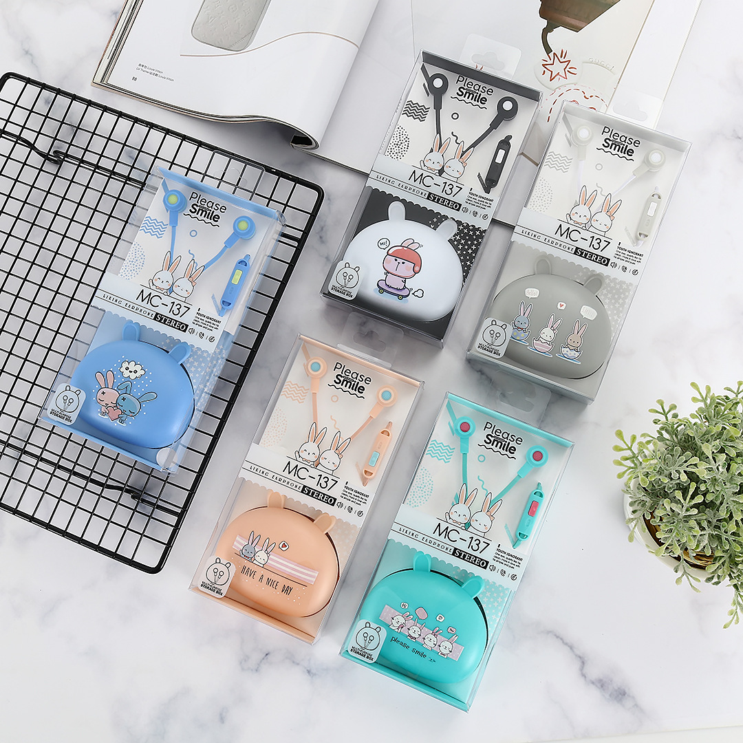 【 Gift Storage Box 】 Manufacturer wholesale wired in-ear headphones suitable for universal headphone cables of vivo and OPPO mobile phones pic 26