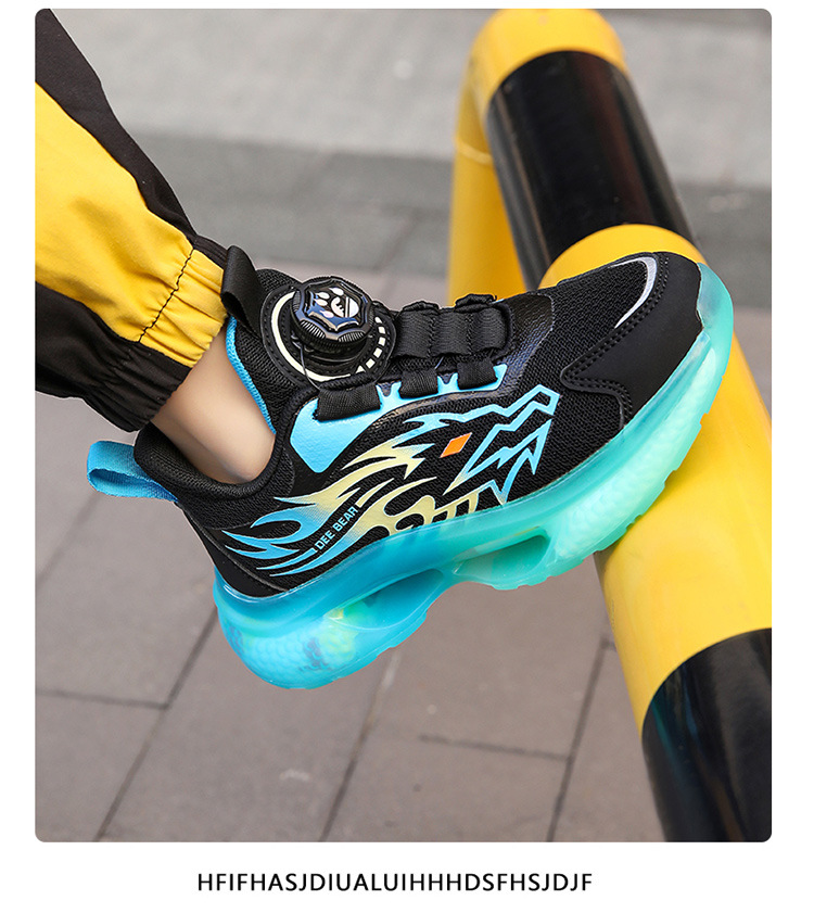 国潮中国风布鞋男童篮球鞋2024夏季新款网面儿童鞋子男孩跑步运动鞋大童透气网鞋详情18