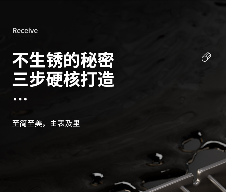 Wholesale toothbrush rack, non-perforated mouthwash cup, toothpaste rack, wall-mounted bathroom storage box, electric toothbrush rack pic 3