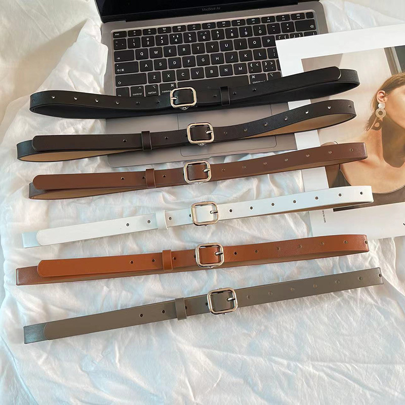 新款韩版中性男生皮带针扣装饰牛仔裤带休闲百搭潮流男女腰带批发详情1