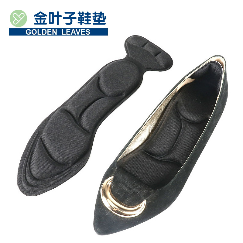 Factory wholesale, customizable 4D and 5D one-piece sponge massage high heel pads, front and back fit integrated insoles for women pic 1