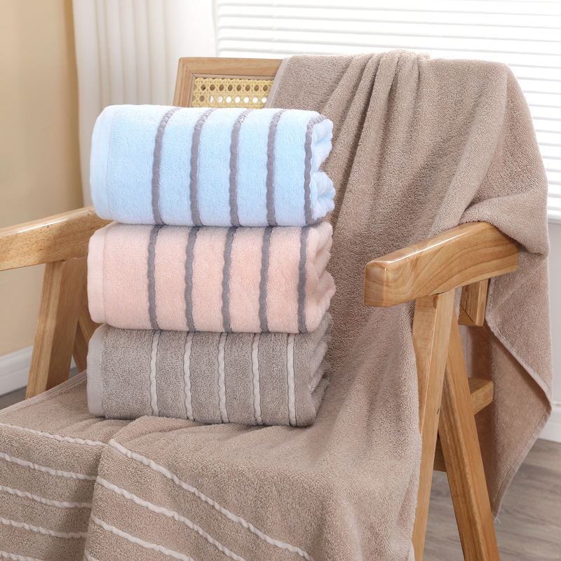 Pure cotton face towel, all-cotton Class a absorbent and non-shedding bath towel, Gaoyang wholesale towel, customized LOGO pic 10
