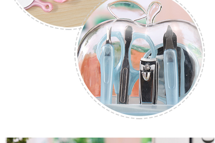 Nail art set 8-piece set, nail clippers, nail clippers, nail knives 8-piece set, beauty tools factory direct sales pic 11
