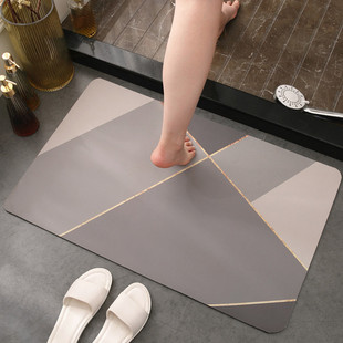 新款PVC浴室防滑垫沐浴家用洗澡卫生间地垫厕所防摔脚垫一件代发详情29