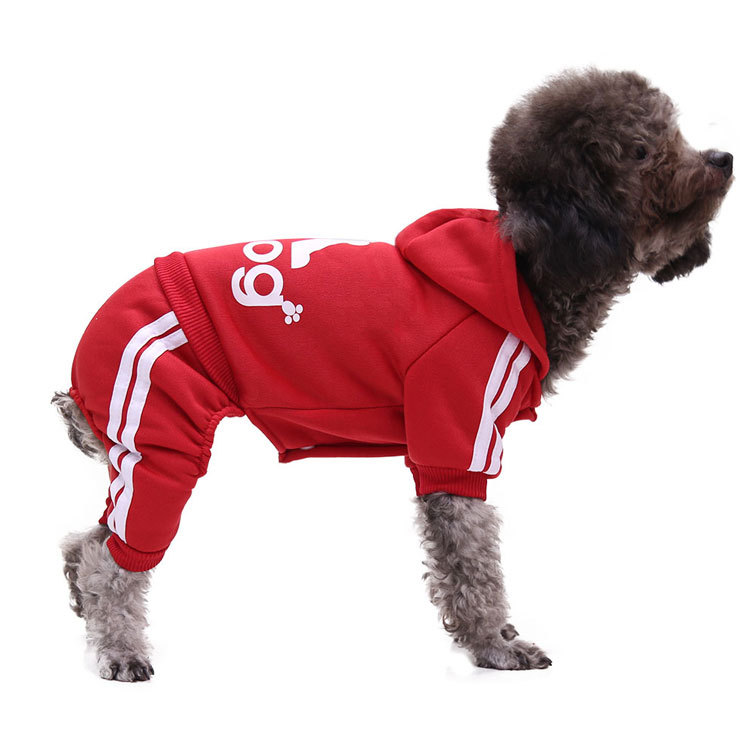 A variety of dog clothes, four-legged hoodies, button-down pet clothes, pet supplies, and cat clothes, new autumn and winter styles pic 4